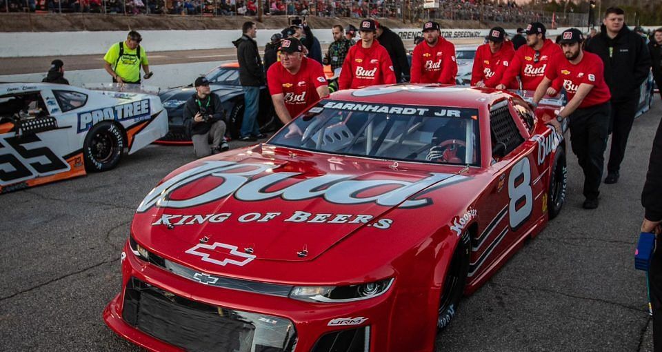 Dale Earnhardt Jr.'s No. 8 Budweiser Chevy (via NASCAR)